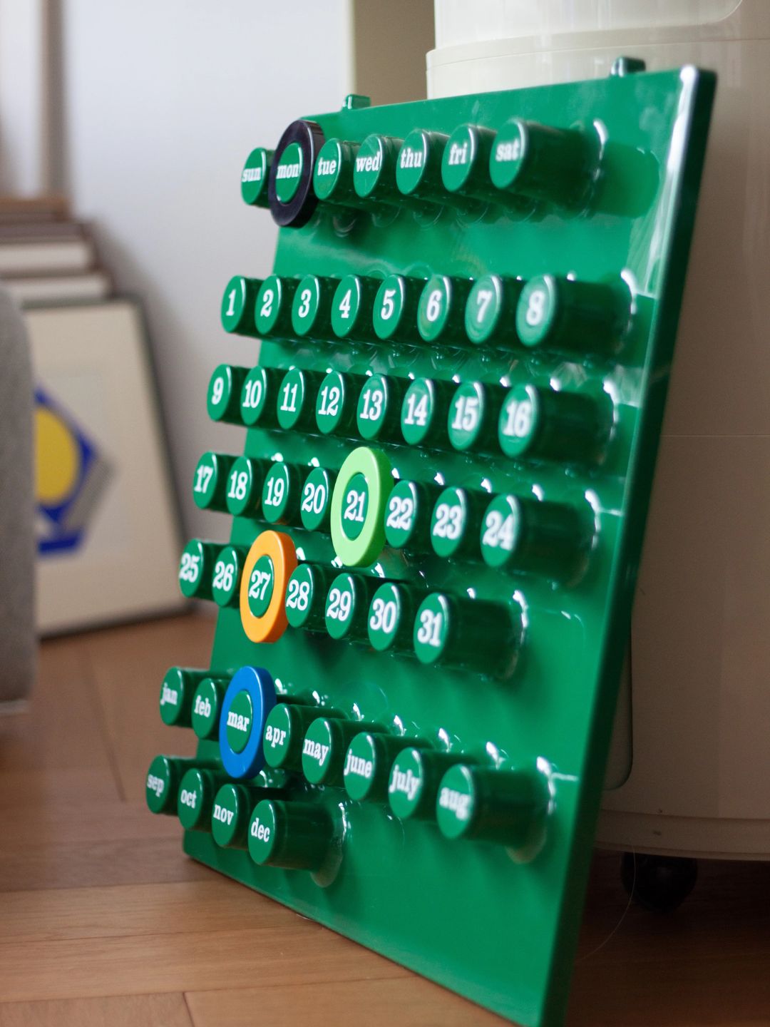 Ring a Date Metal Calendar